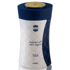 1001 Nights Powder - 80 GM (2.8 oz) by Ajmal - Intense oud