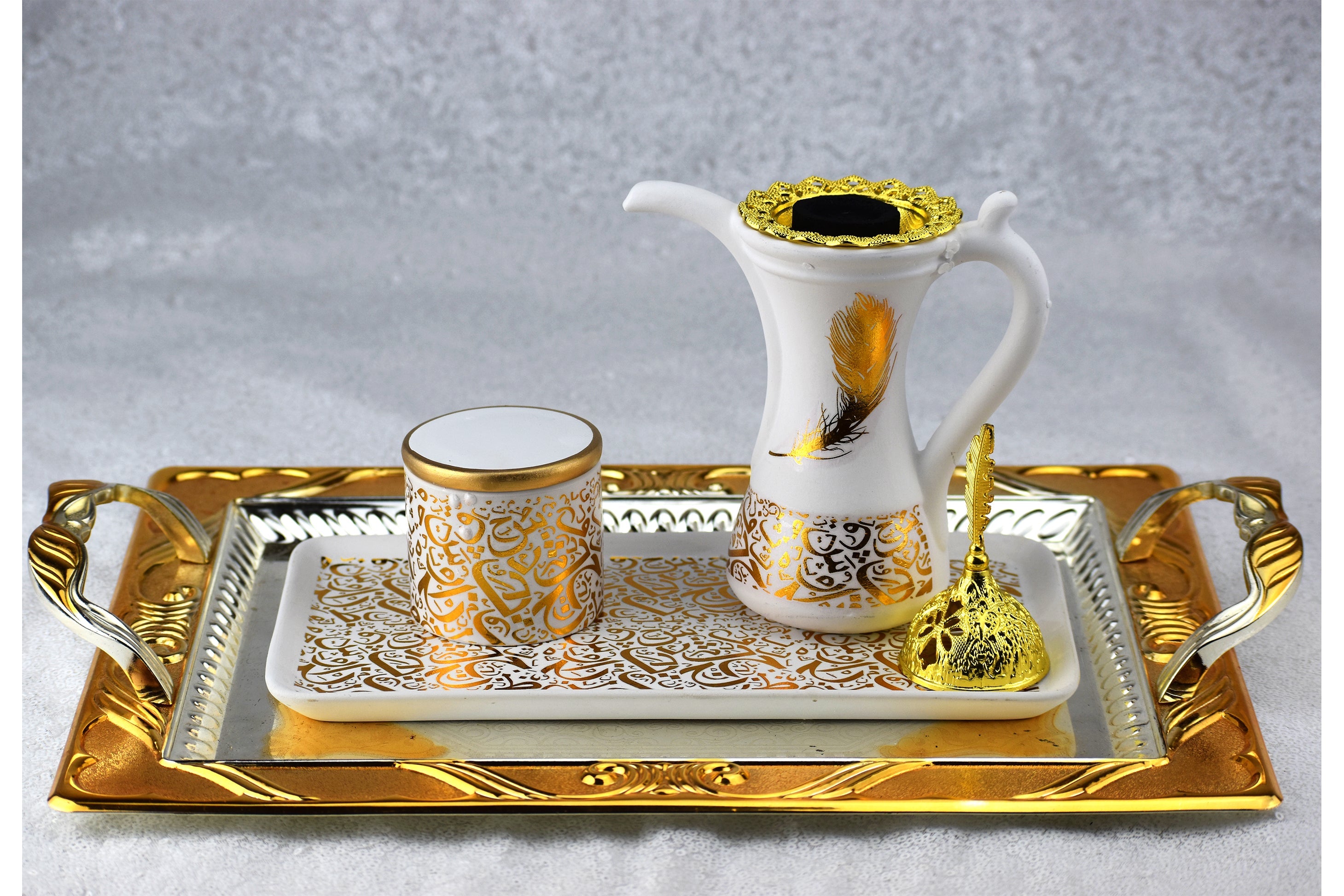 Royal Bakhoor Tea Set- White by Intense Oud - Intense oud