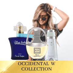 Occidental 3 Piece EDP Women Collection-Blue Lady(1.3oz), Emotion(1.7oz), Hope(1.7oz) - Intense oud