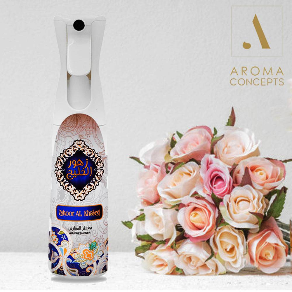 Zahoor al Khaleej Air Freshener - 320 ML by Khadlaj - Intense oud