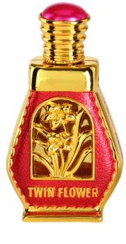 Twin Flower Perfume Oil-15ml(0.5 oz) by Al Haramain (WITH VELVET POUCH) - Intense oud