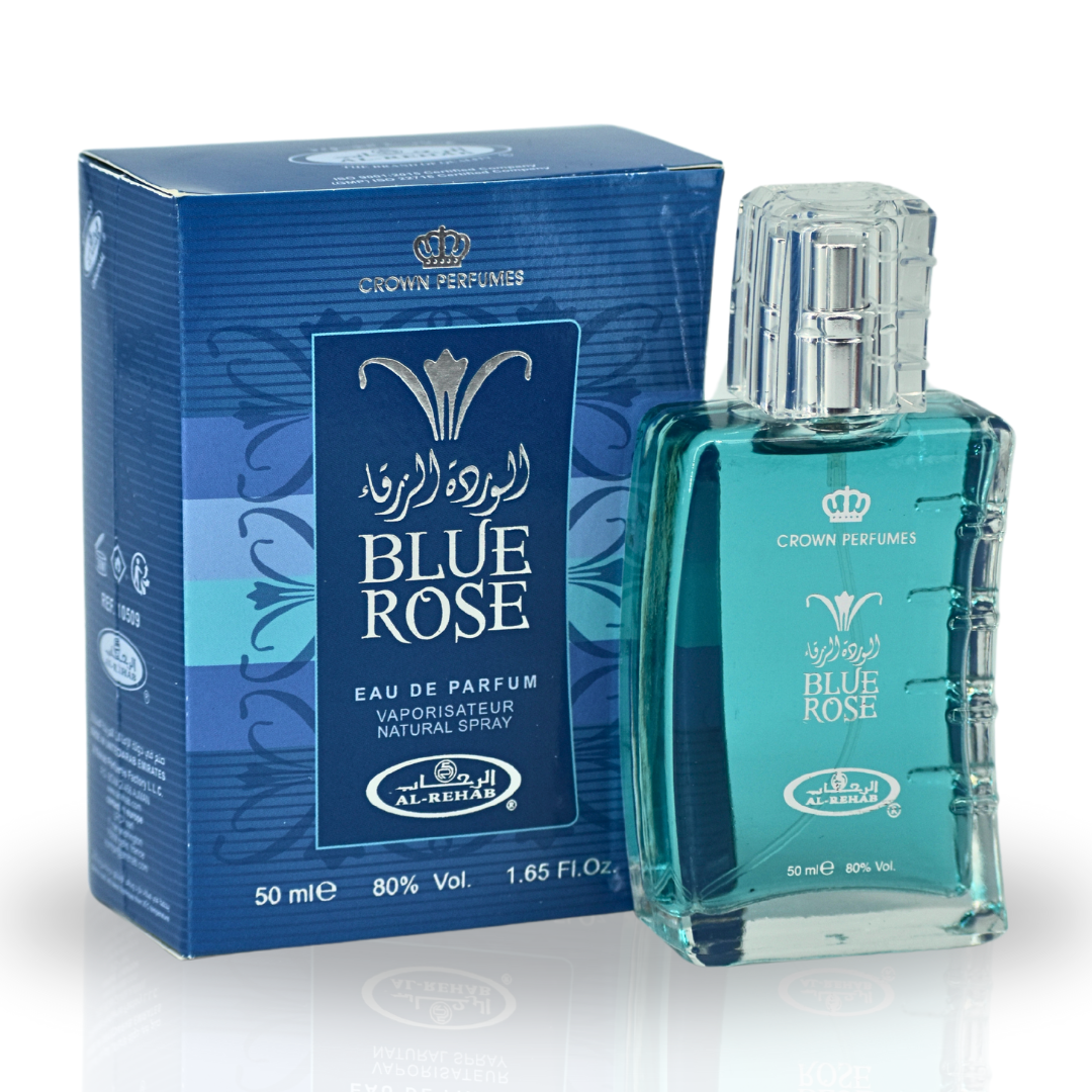 Blue Rose EDP - 50ML (1.7 OZ) By Al Rehab - Intense Oud