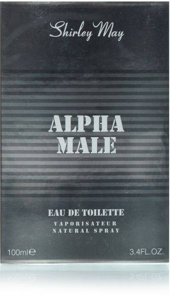 Alpha Male Men EDT-100ml by Shirley May (WITH POUCH) - Intense oud