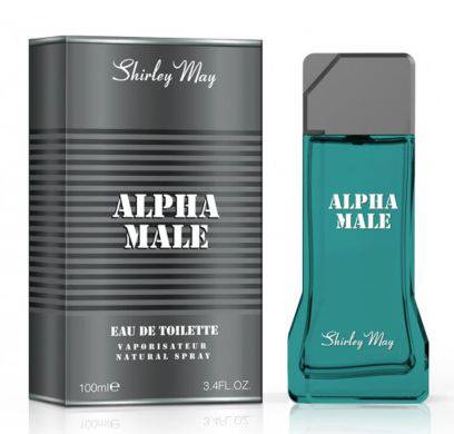 Alpha Male Men EDT-100ml by Shirley May (WITH POUCH) - Intense oud