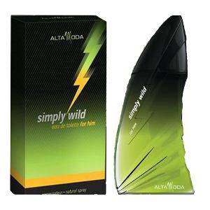 Simply Wild for Men EDT-100ml(3.4oz) by Alta Moda(WITH VELVET POUCH) - Intense oud