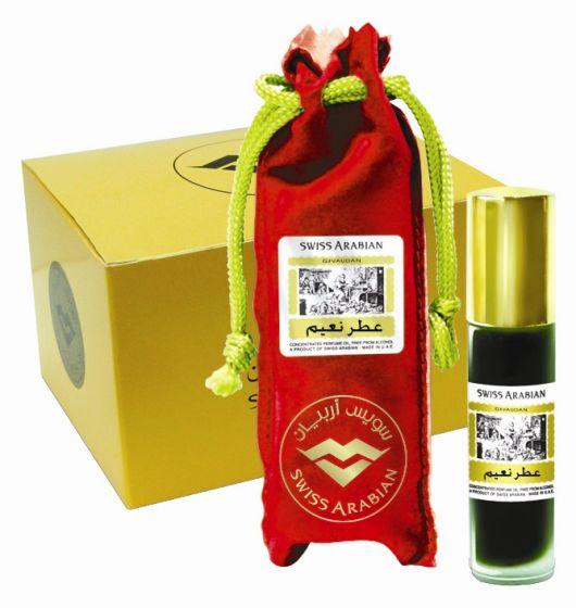 Attar Naeem Roll on Perfume Oil - 8 ML (0.2 oz) by Swiss Arabian - Intense oud