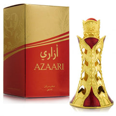 Azaari Perfume Oil - 17 ML (0.6 oz) (with pouch) by Khadlaj - Intense Oud