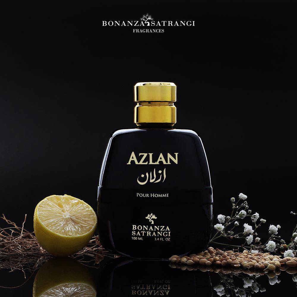 Azlan for Men EDP - 100 ML (3.4 oz) by Bonanza Satrangi - Intense oud