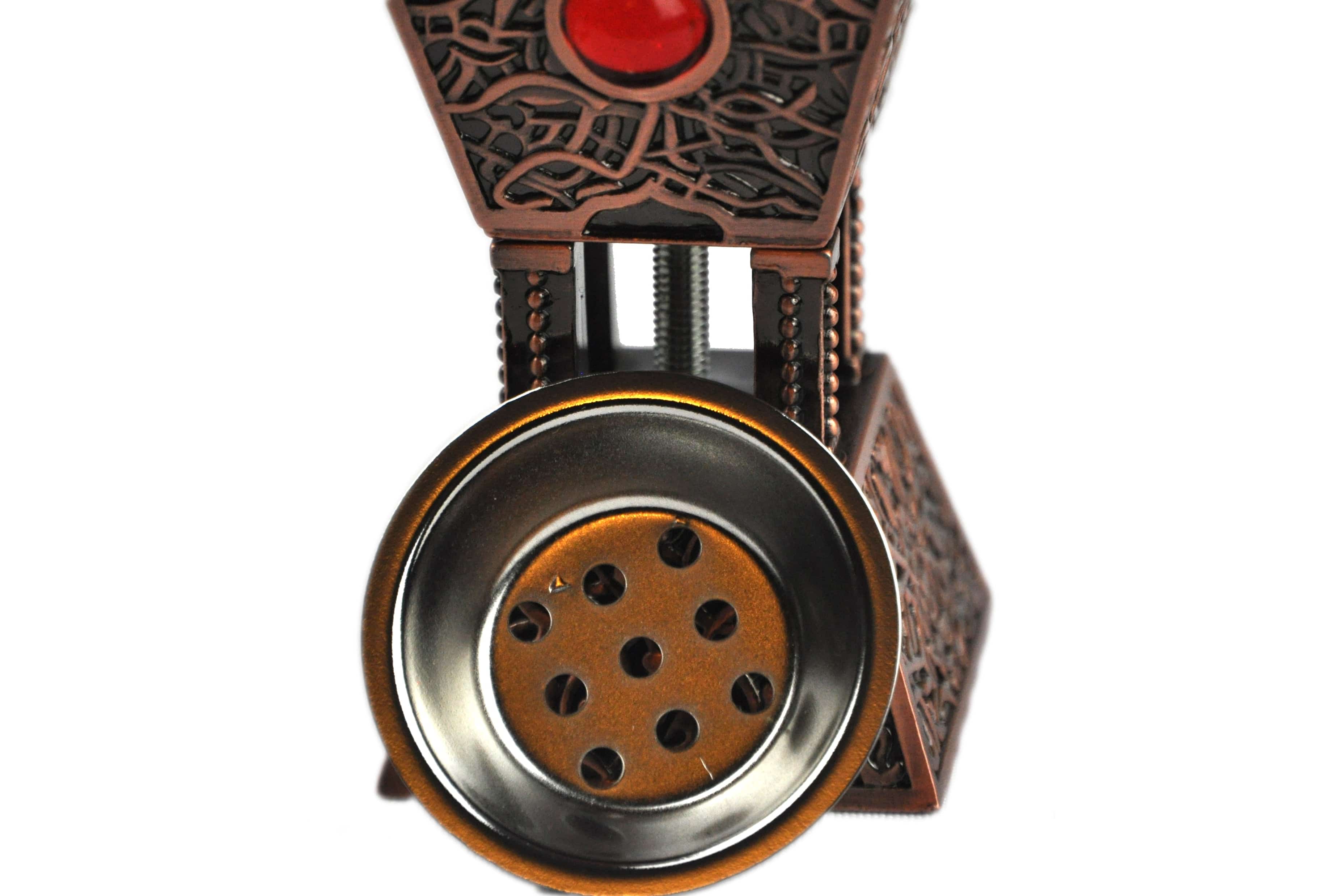 Arab Incense Bakhoor Burner - 5 inch Rustic by Intense Oud - Intense oud