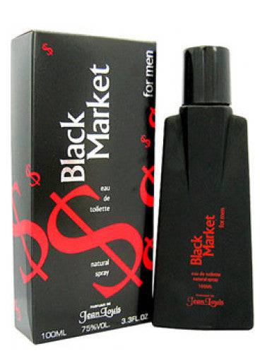 Black Market for Men EDT - 100 ML by Shirley May (WITH POUCH) - Intense oud