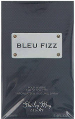 Bleu Fizz for Men EDT - 100 ML by Shirley May (WITH POUCH) - Intense oud