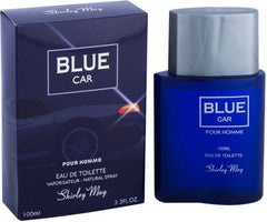 Blue Car for Men EDT - 100 ML by Shirley May (WITH POUCH) - Intense oud