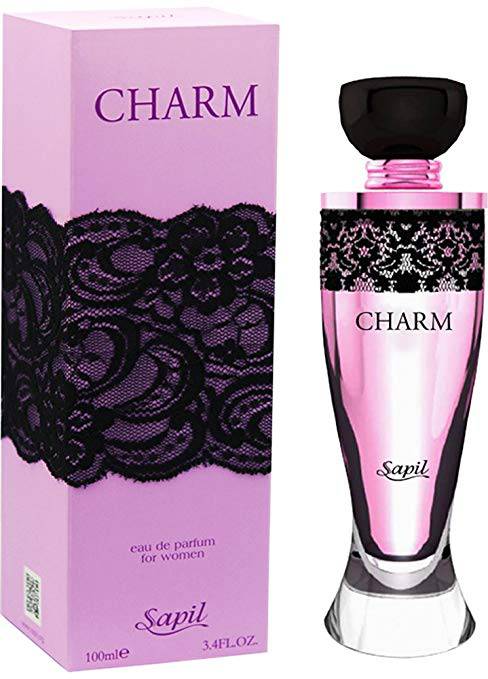 Charm for Women EDP - 100 ML (3.4 oz) by Sapil (BOTTLE WITH VELVET POUCH) - Intense oud