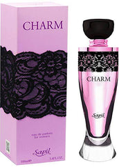 Charm for Women EDP - 100 ML (3.4 oz) by Sapil (BOTTLE WITH VELVET POUCH) - Intense oud