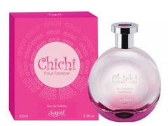 Chichi for Women EDT - 100 ML (3.4 oz) by Sapil (BOTTLE WITH VELVET POUCH) - Intense oud