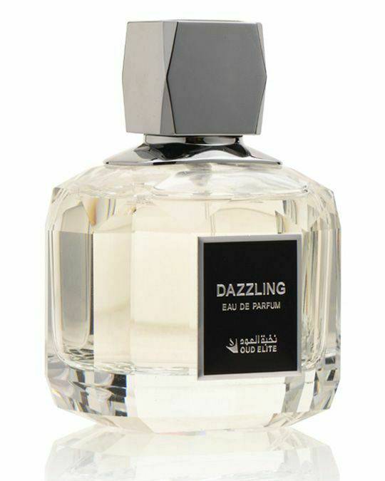 Dazzling Silver for Men EDP - 100 ML (3.4 oz) by Oud Elite - Intense oud