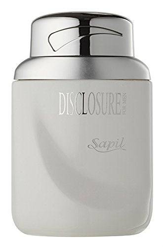 Disclosure White for Men EDT- 100 ML (3.4 oz) by Sapil (BOTTLE WITH VELVET POUCH) - Intense oud