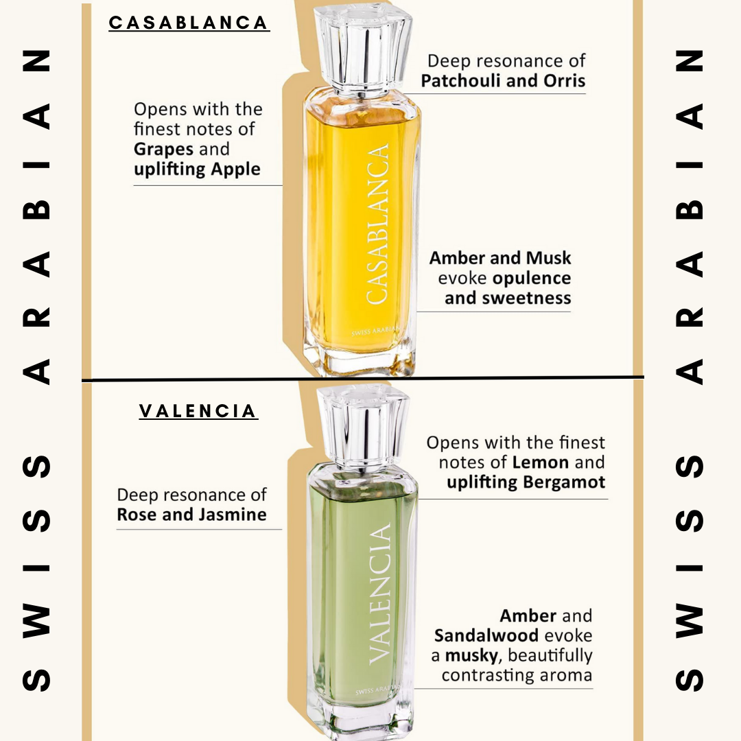 Casablanca Eau de Parfum Spray (Unisex) by Swiss Arabian - 3.4 oz