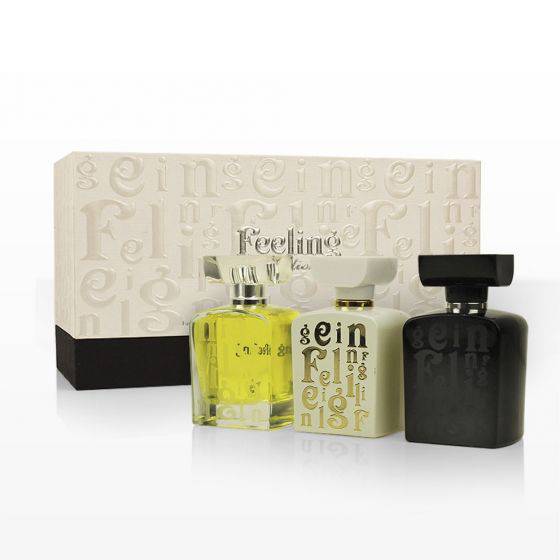 Feeling Collection Gift Set- 100 ML (3.4 oz) ea by Arabian oud - Intense oud