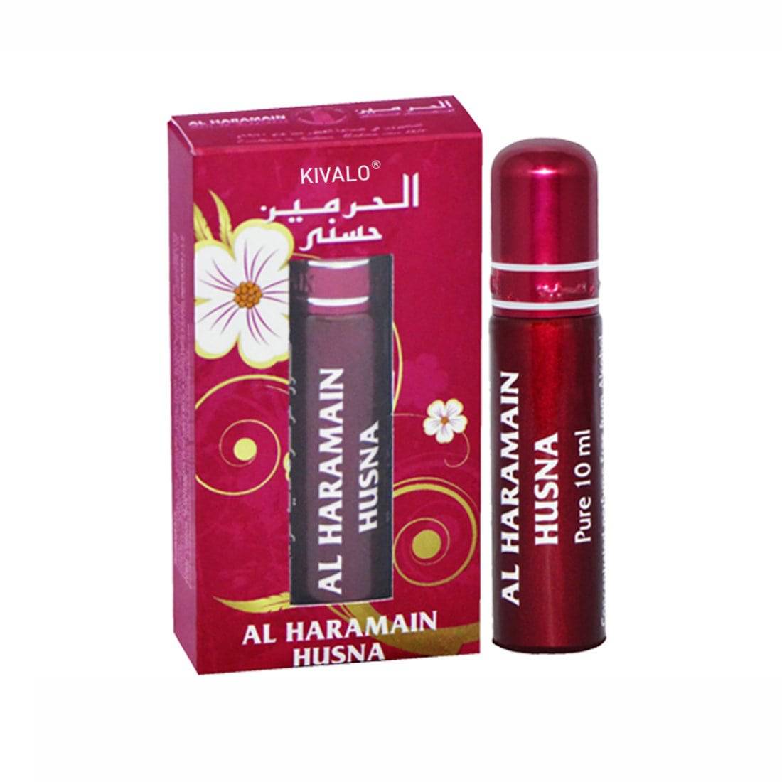 Al Haramain Husna Perfume Oil-10ml(0.33 oz) by Haramain - Intense oud