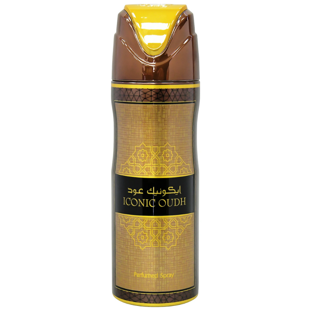 Iconic Oud Deodorant - 200ML (6.7 oz) by Lattafa - Intense oud