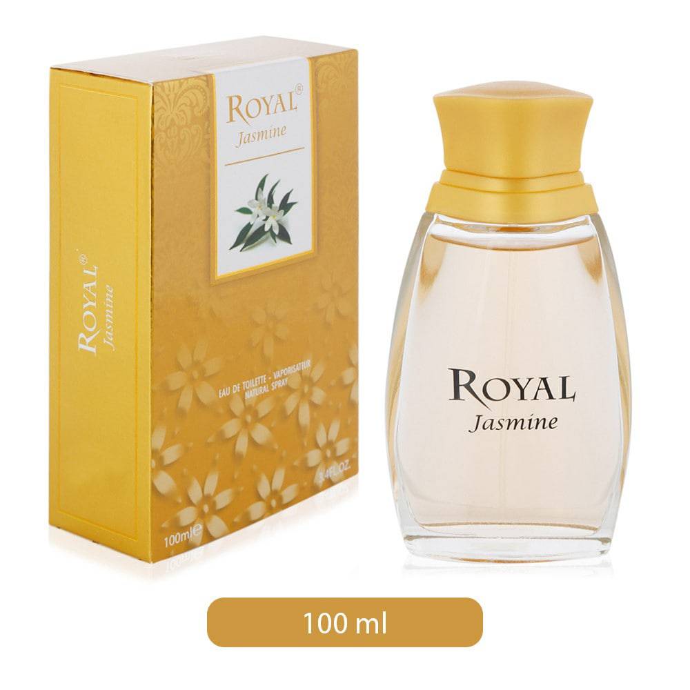 Royal Jasmin (with Velvet Pouch) for Women EDT - 100 ML (3.4 oz) by Royal - Intense oud