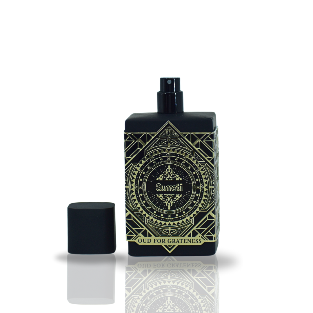 Oud For Grateness EDP 100ML (3.4 OZ) by SURRATI, Exotic Fragrances for Men & Women. - Intense Oud