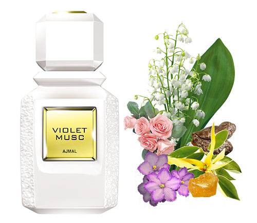 Violet Musc EDP - 100 ML (3.4 oz) by Ajmal - Intense oud