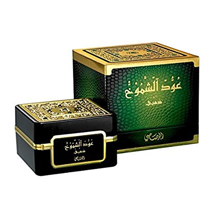 Bakhoor Oudh Al Shomoukh Gold - 35 GMS by Rasasi - Intense oud