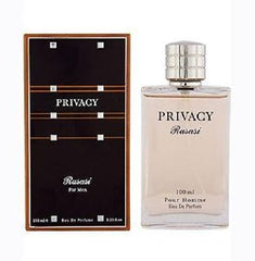 Privacy for Men EDP- 100 Ml (3.4 oz) by Rasasi - Intense oud