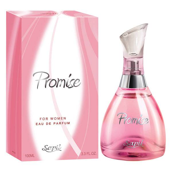 Promise for Women EDP - 100 ML (3.4 oz) by Sapil (BOTTLE WITH VELVET POUCH) - Intense oud