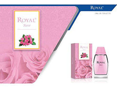 Royal Rose (with Velvet Pouch) for Women EDT - 100 ML (3.4 oz) by Royal - Intense oud