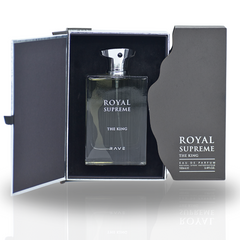 Royal Supreme The King EDP Spray 100ML (3.4 OZ) by RAVE, Long Lasting Cologne, Perfume For Men & Women - Intense Oud