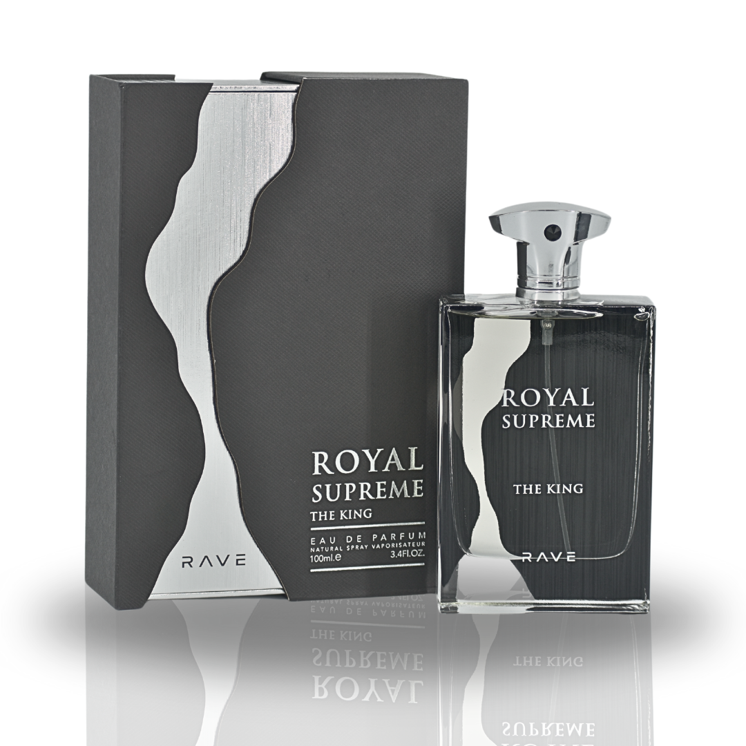 Royal Supreme Dominant, Conquer, The King, Noble - EDP Sprays 100ML (3.4 OZ) by RAVE. (SUPREME BUNDLE)