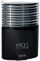 Nice Feelings Black for Men EDT- 75 ML (2.5 oz) by Sapil (BOTTLE WITH VELVET POUCH) - Intense oud