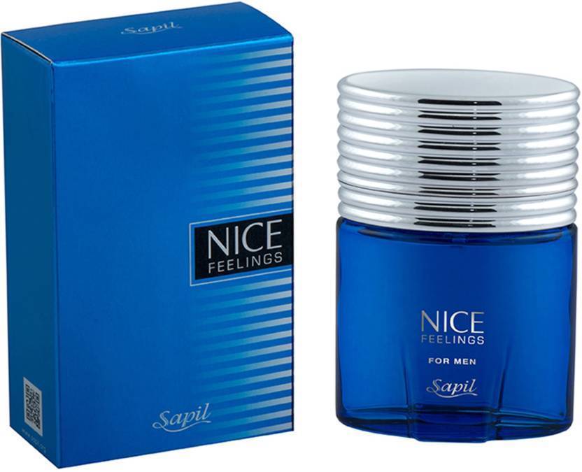 Nice Feelings Blue for Men EDT- 75 ML (2.5 oz) by Sapil - Intense oud