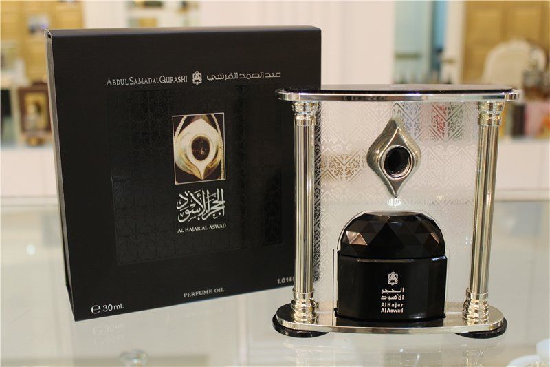 Al Hajar Al Aswad Perfume Oil - 30 ML (1.0 oz) by Abdul Samad Al Qurashi - Intense oud