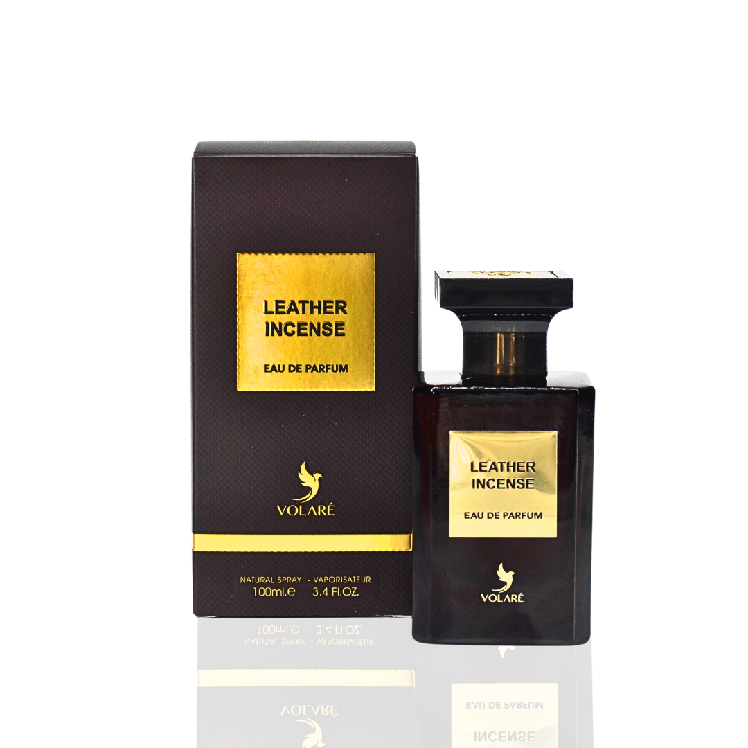 Leather Incense EDP-100ML (3.4Oz) By Volare - Intense Oud