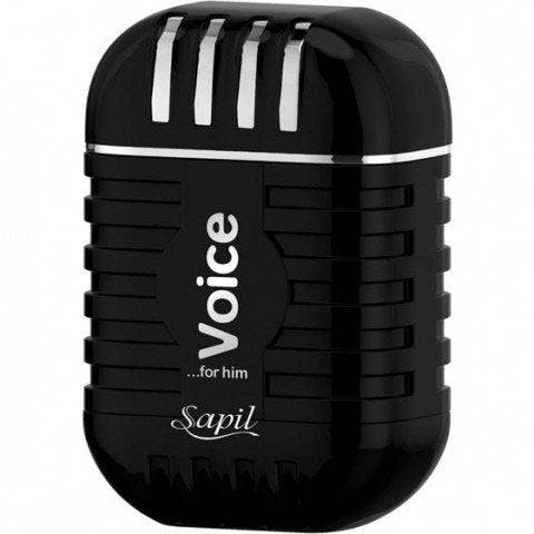 Voice for Men EDT - 100 ML (3.4 oz) by Sapil (BOTTLE WITH VELVET POUCH) - Intense oud