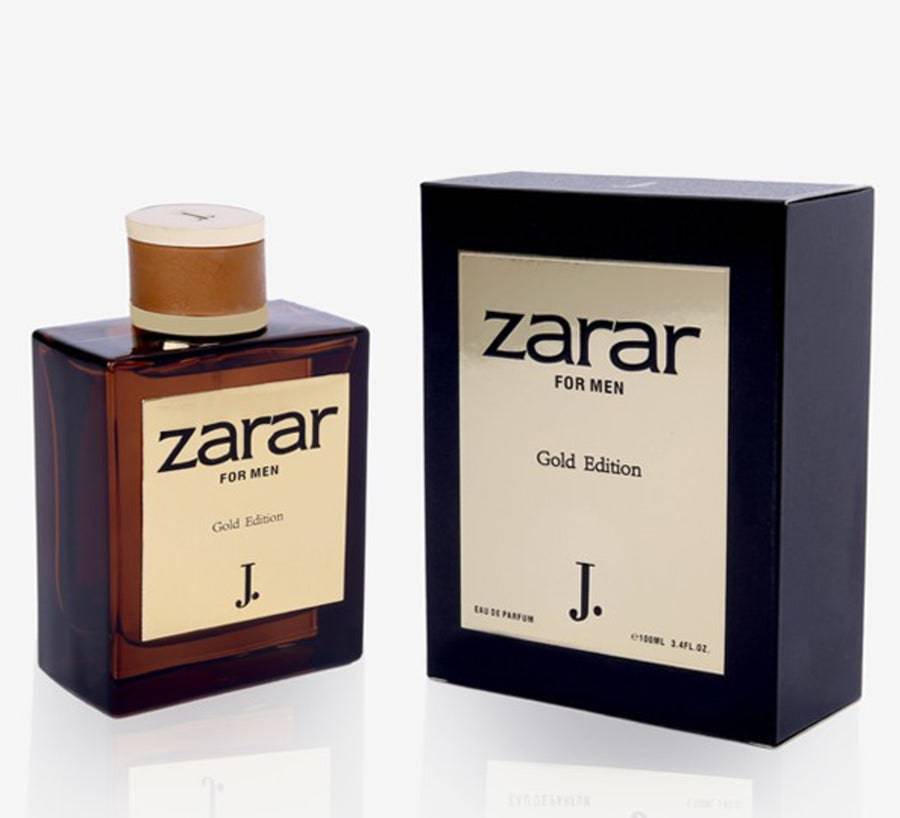 Zarar Gold for Men EDP- 100 ML (3.4 oz) by Junaid Jamshed - Intense oud